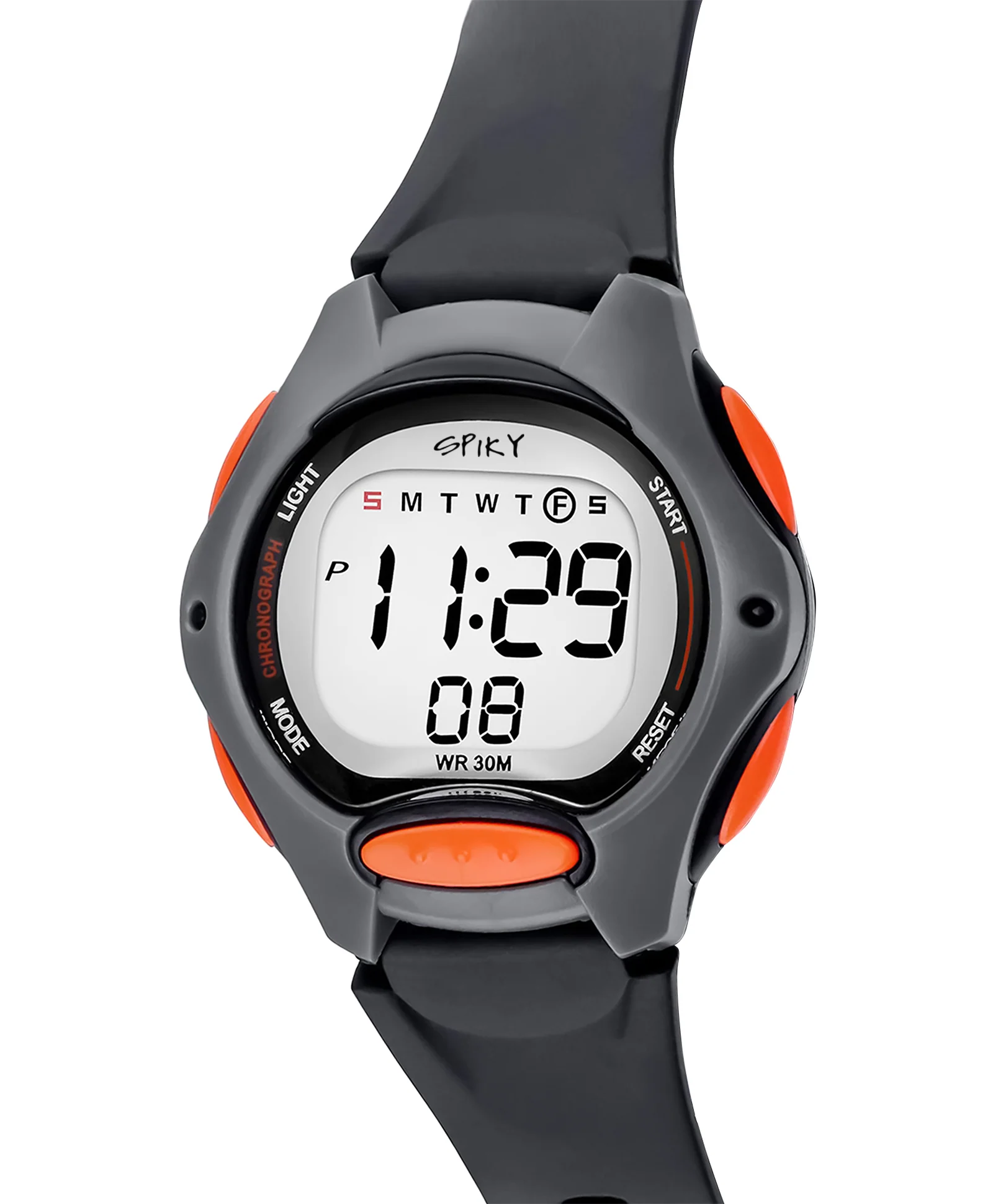 Spiky Eva2 Round Digital Kids Sports Watch - Blue - Image 20