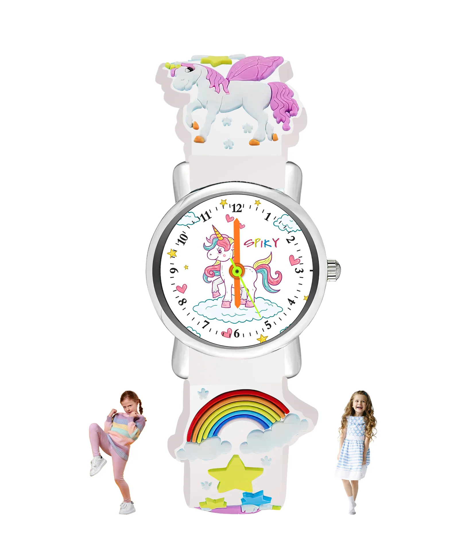 Spiky Eva9 Round Unicorn Strap Analog Watch - Image 33