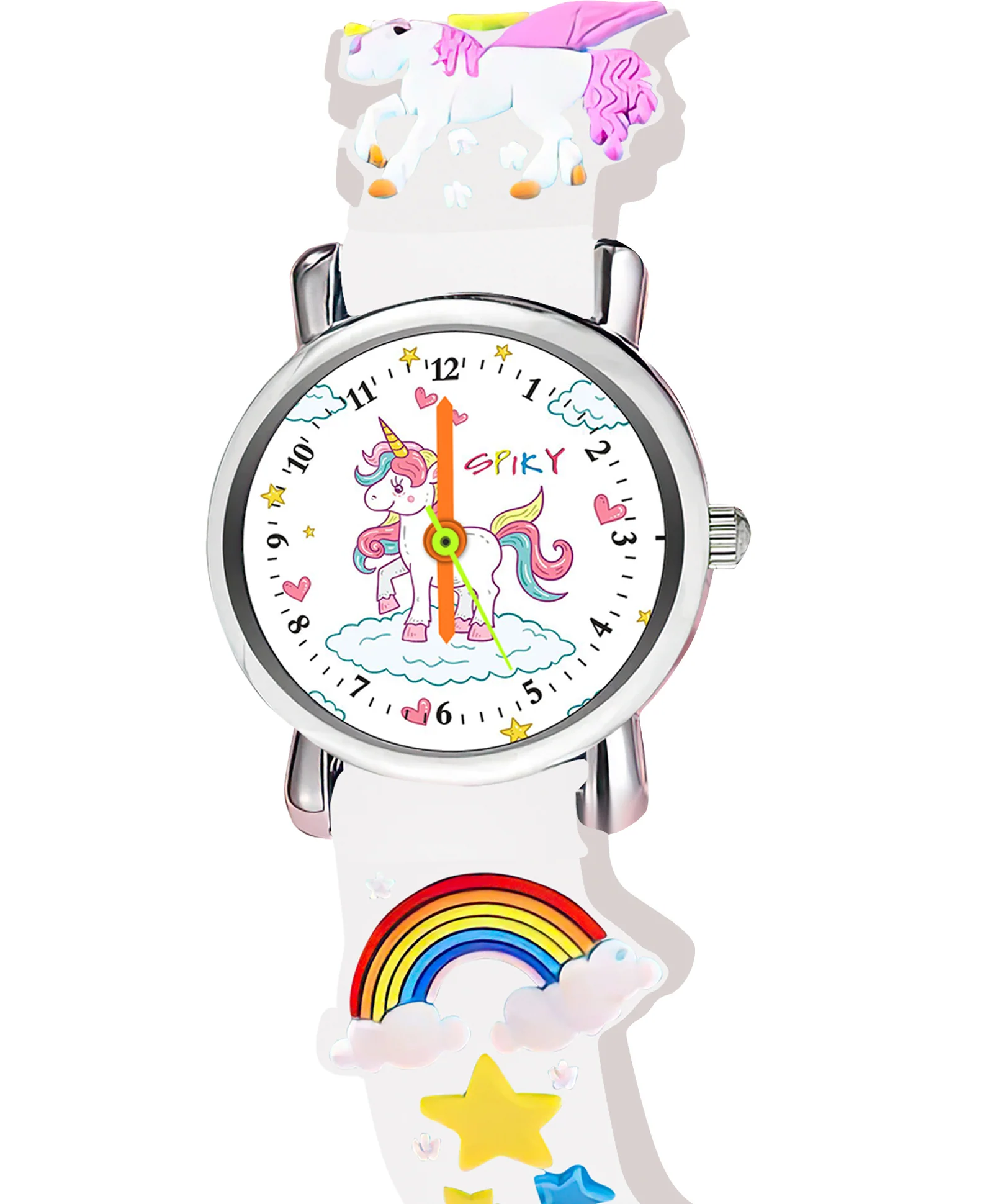 Spiky Eva9 Round Unicorn Strap Analog Watch - Image 34
