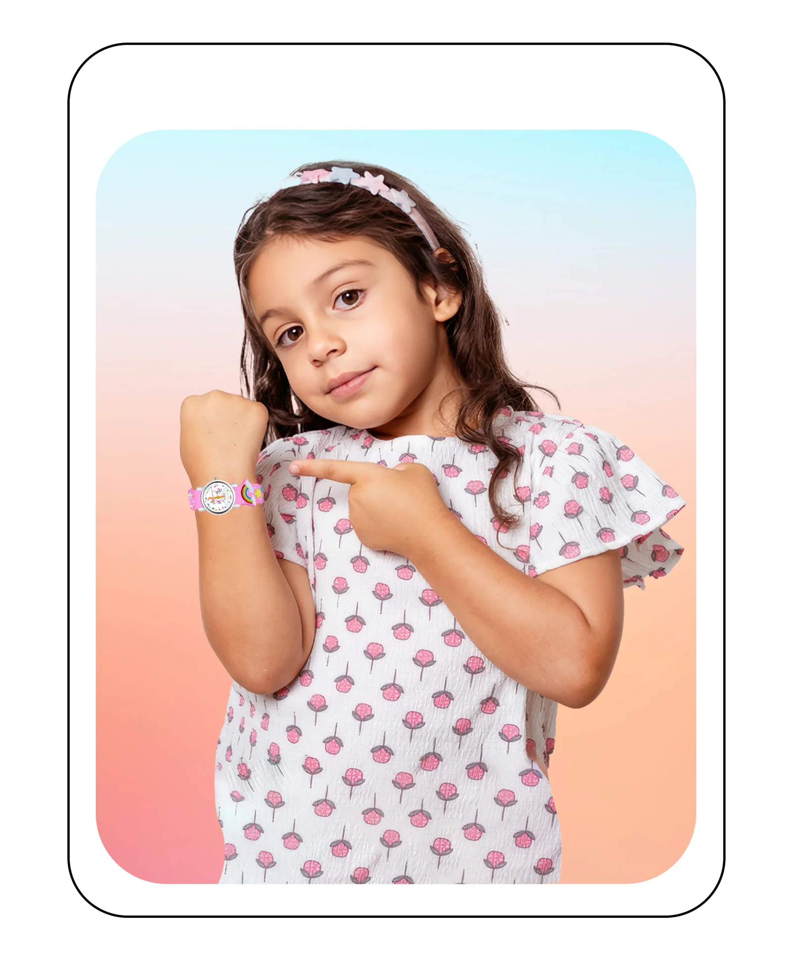 Spiky Eva9 Round Unicorn Strap Analog Watch - Image 16