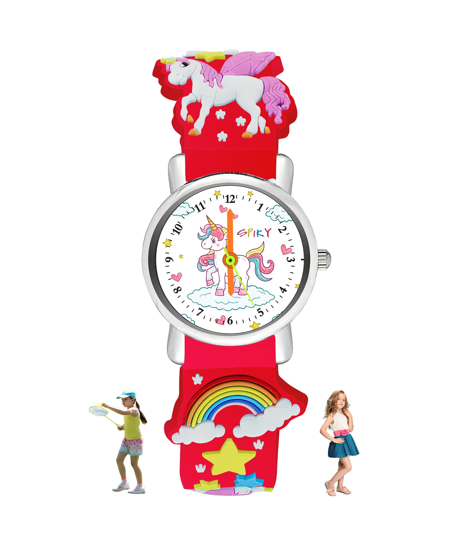 Spiky Eva9 Round Unicorn Strap Analog Watch - Image 33