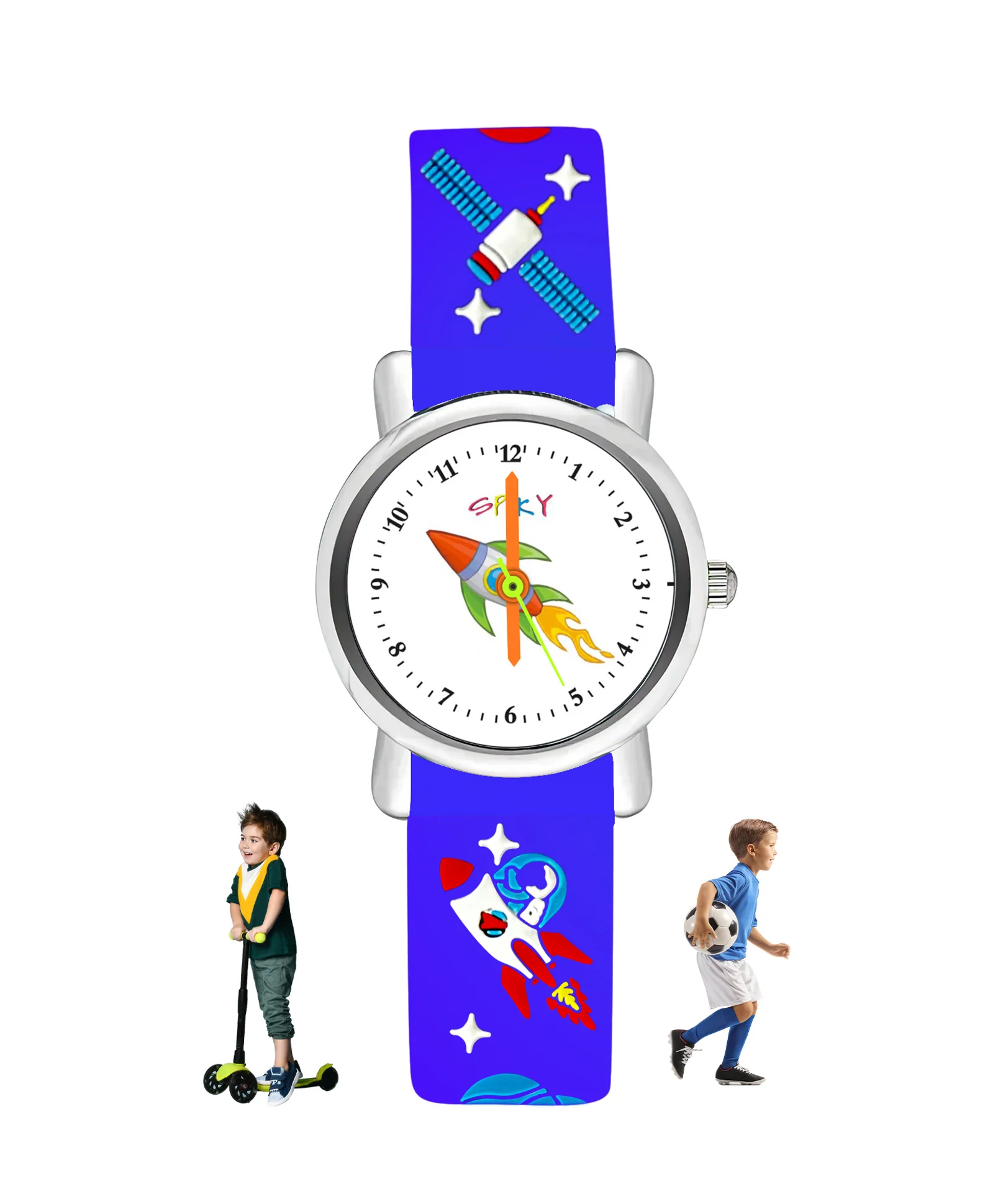 Spiky Eva9 Round Unicorn Strap Analog Watch - Image 53