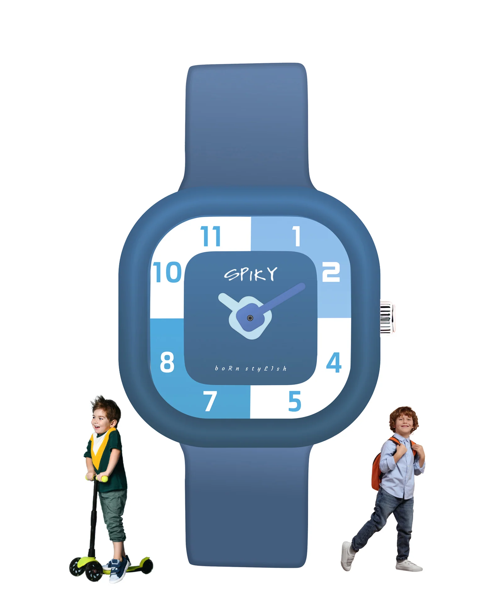 Spiky Eva10 Square Analog Watch for Kids - Image 24