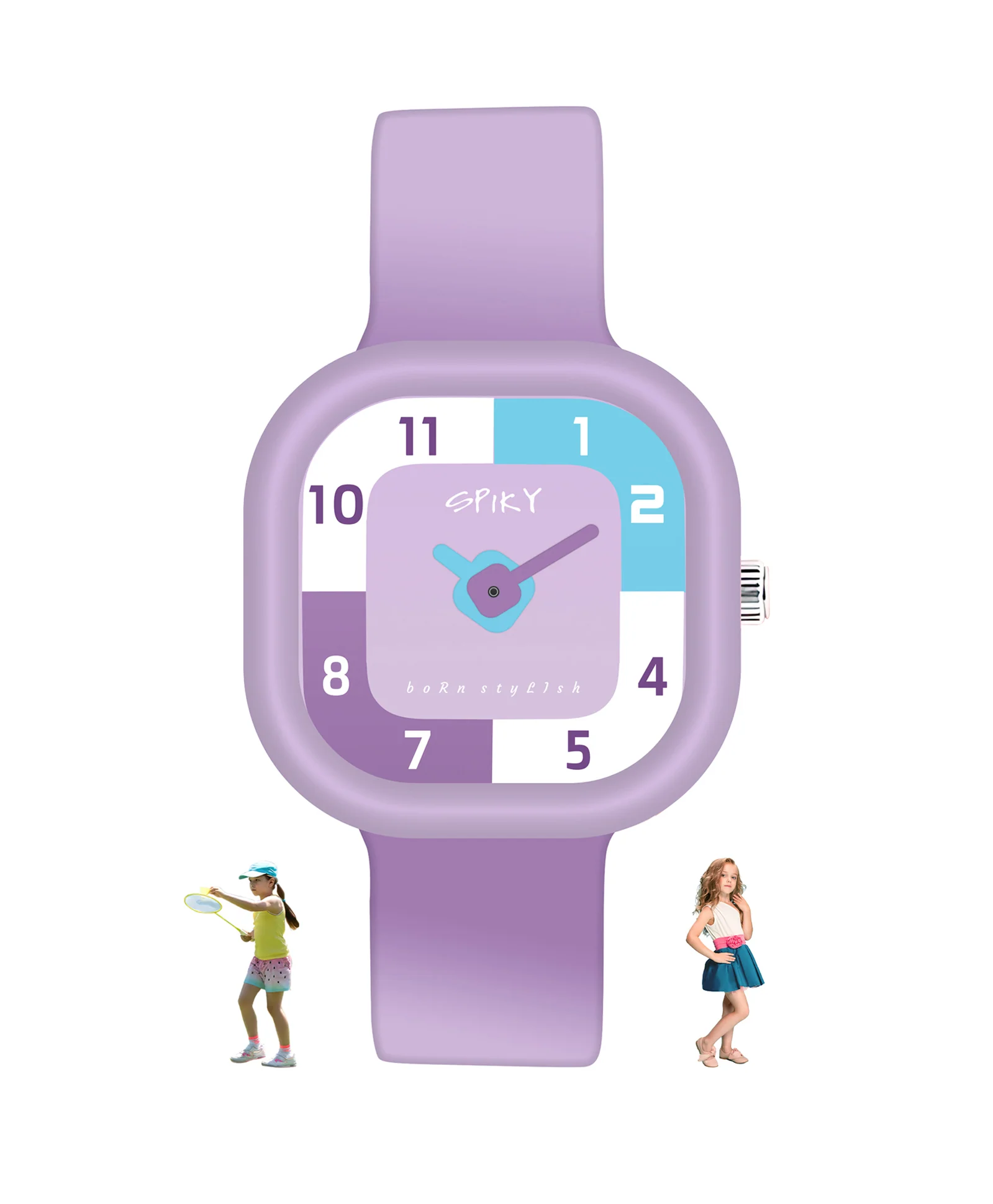 Spiky Eva10 Square Analog Watch for Kids - Image 35