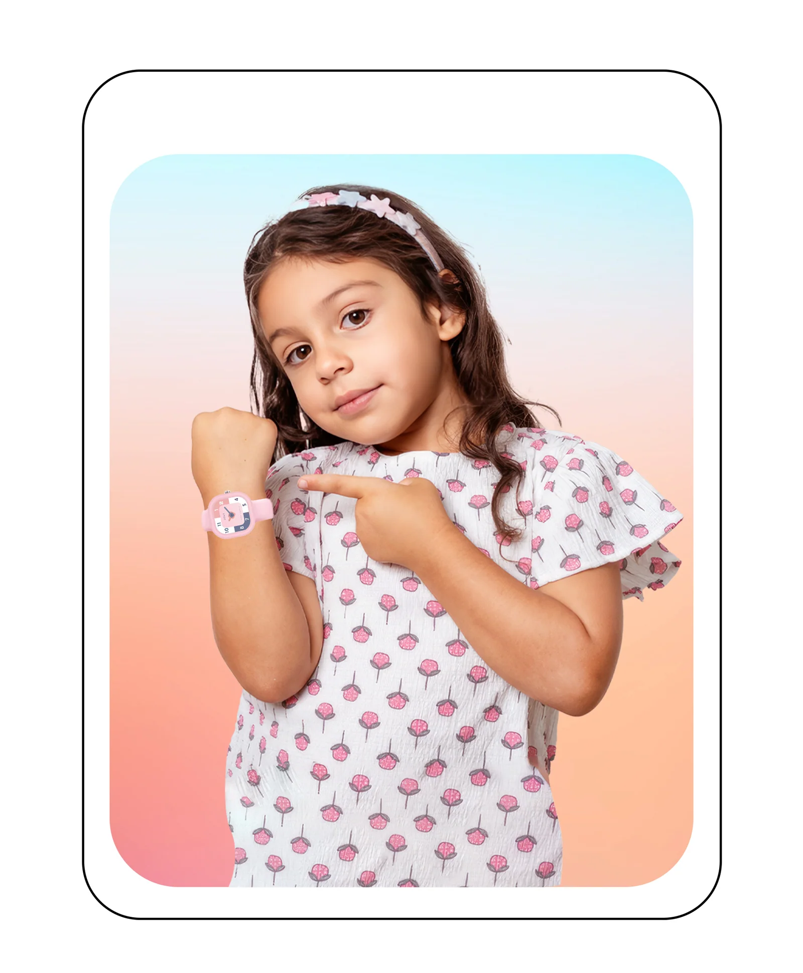 Spiky Eva10 Square Analog Watch for Kids - Image 5