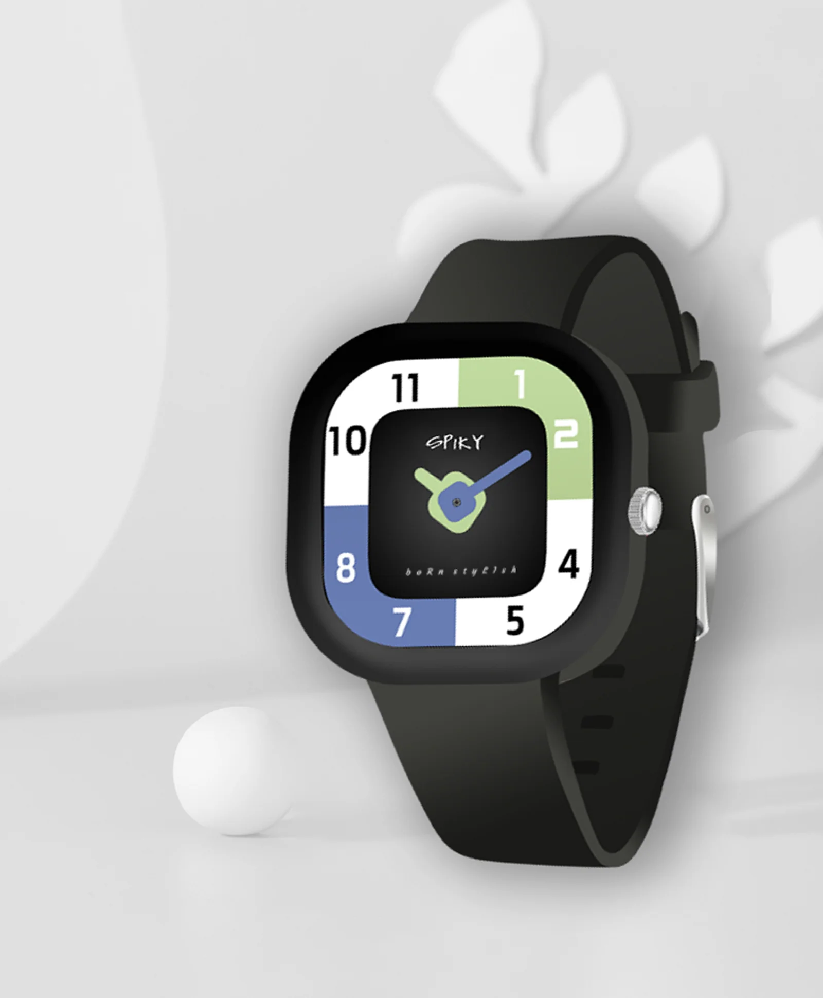 Spiky Eva10 Square Analog Watch for Kids - Image 12