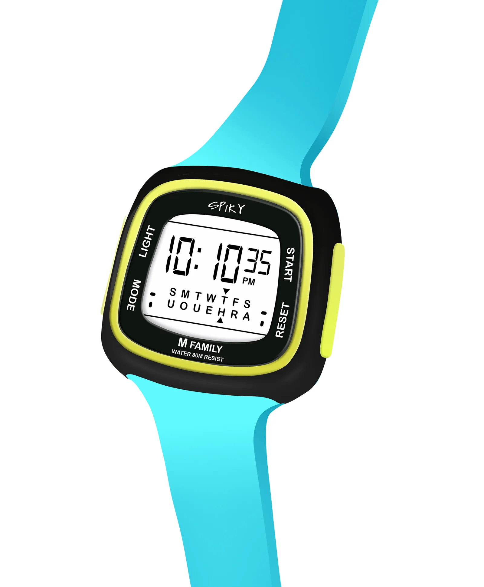 Spiky Eva16 Unique Square Digital Watch for Kids - Image 30
