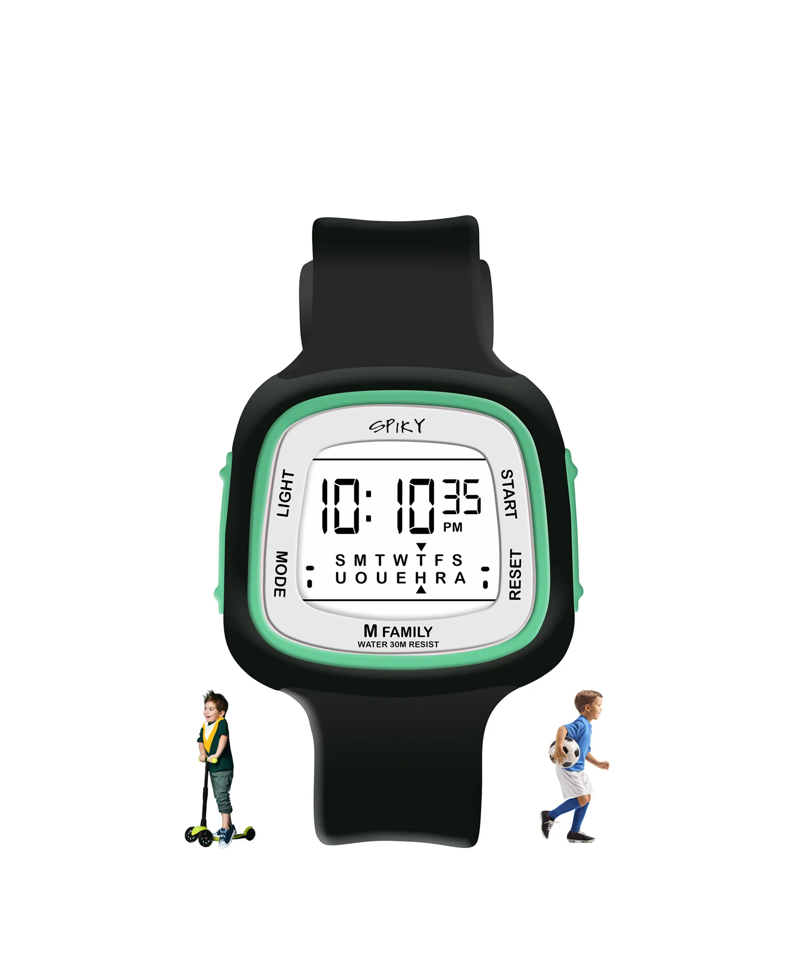 Spiky Eva16 Unique Square Digital Watch for Kids - Image 35